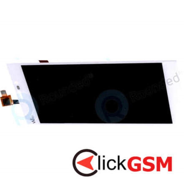 Piesa Piesa Display Cu Touchscreen Alb Wiko Ridge Fab 4g 1bni