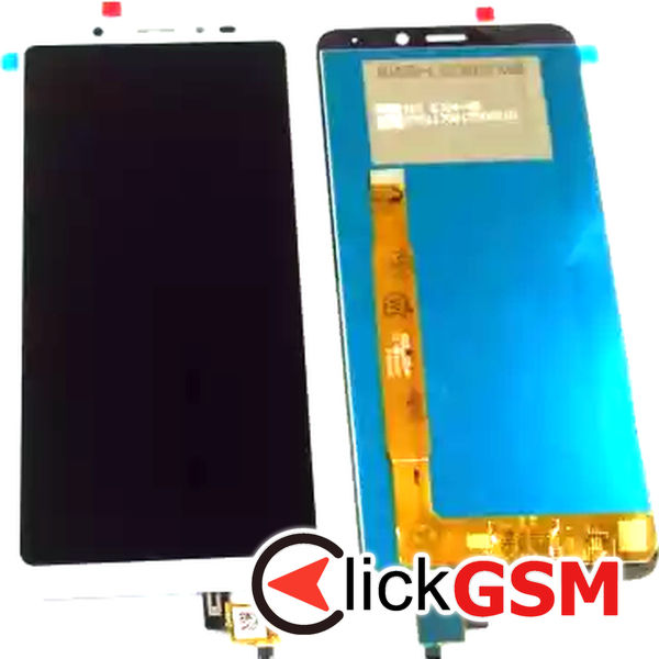 Piesa Display Cu Touchscreen Alb Wiko View 37b9