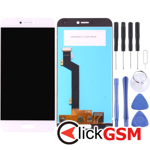 Piesa Display Cu Touchscreen Alb Xiaomi Mi 5c 2623