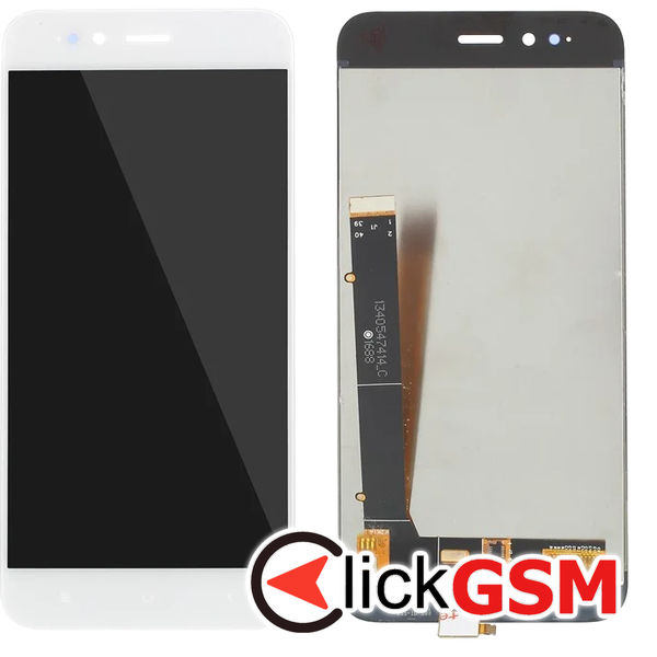 Piesa Display Cu Touchscreen Alb Xiaomi Mi A1 4wfx