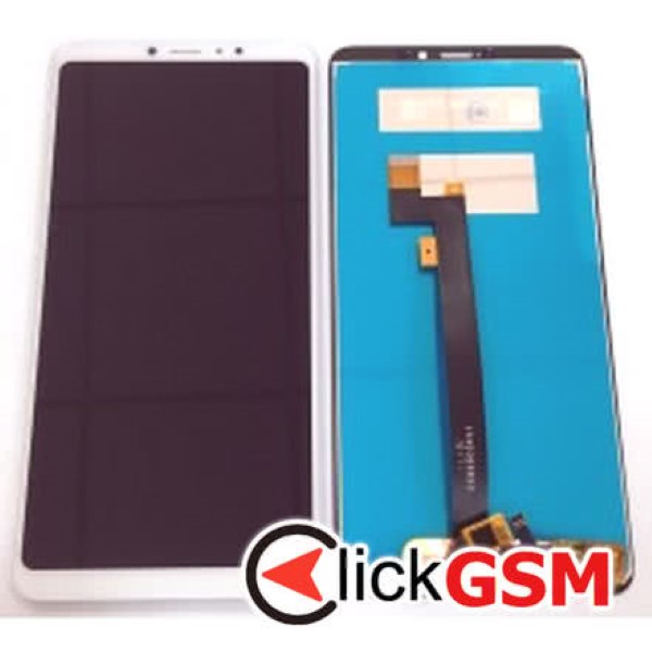 Piesa Display Cu Touchscreen Alb Xiaomi Mi Max 3 38ob