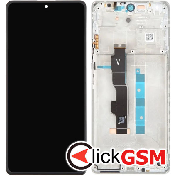 Piesa Piesa Display Cu Touchscreen Alb Xiaomi Redmi Note 13 5g 4xe6