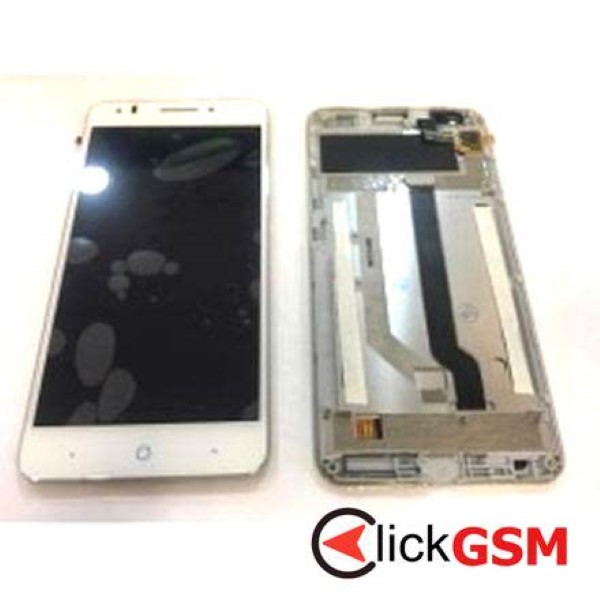 Piesa Display Cu Touchscreen Alb Zte Blade A570 2mr0