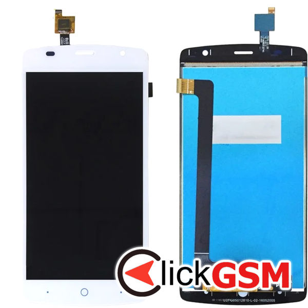 Piesa Piesa Display Cu Touchscreen Alb Zte Blade L5 Plus 4xpu