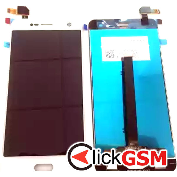 Piesa Display Cu Touchscreen Alb Zte Blade V8 2mjq