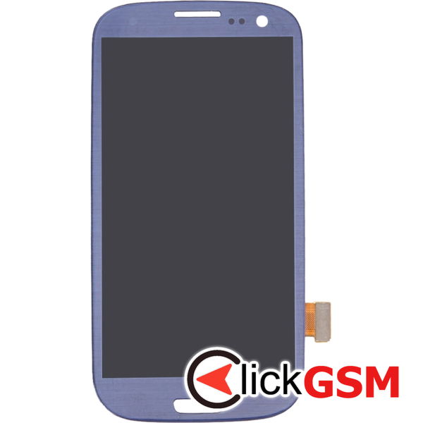 Piesa Display Cu Touchscreen Albastru Samsung Galaxy S3 4ex7