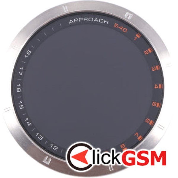 Piesa Display Cu Touchscreen Argintiu Garmin Approach S40 3g3e