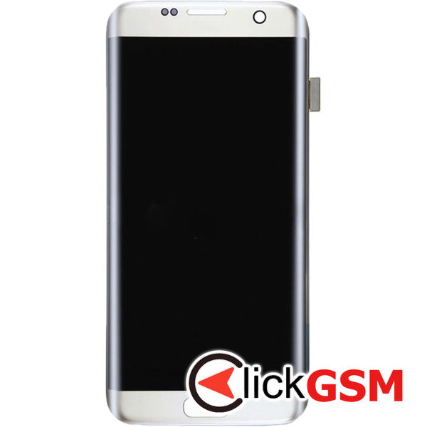 Piesa Display Cu Touchscreen Argintiu Samsung Galaxy S7 Edge 4emg