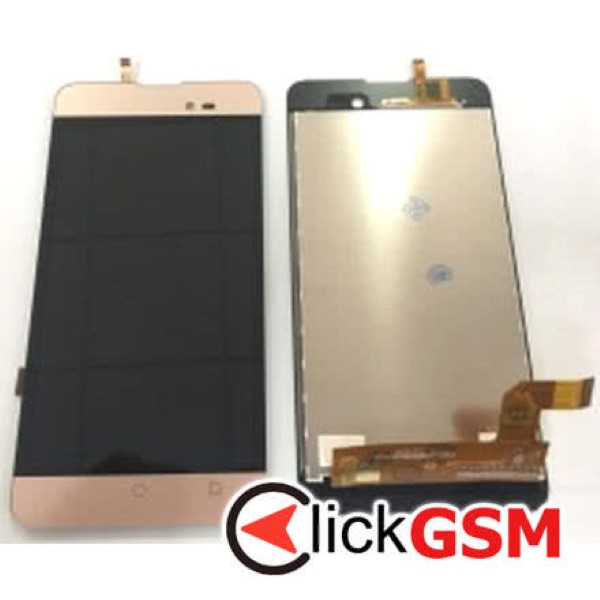 Piesa Piesa Display Cu Touchscreen Auriu Wiko Sunny 2 Plus 378s