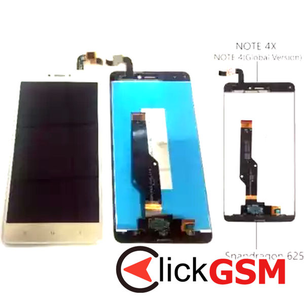 Piesa Display Cu Touchscreen Auriu Xiaomi Redmi Note 4x 3a8i