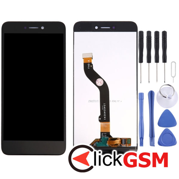 Piesa Piesa Display Cu Touchscreen Black Huawei P8 Lite 2017 2a3w