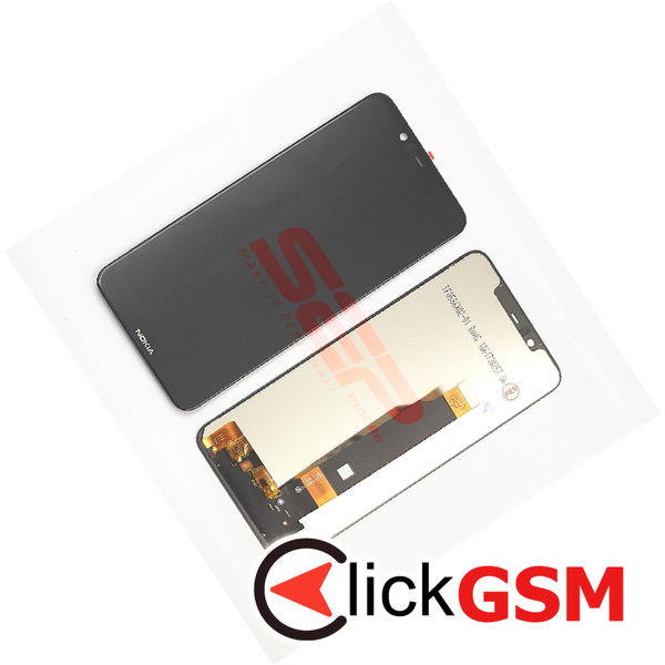 Piesa Display Cu Touchscreen Black Nokia 5.1 Plus 4inz