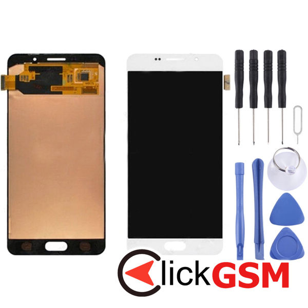 Piesa Display Cu Touchscreen Black Samsung Galaxy A7 2016 4el7