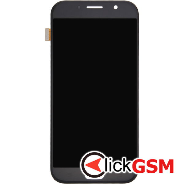 Piesa Display Cu Touchscreen Black Samsung Galaxy A7 2017 4eol