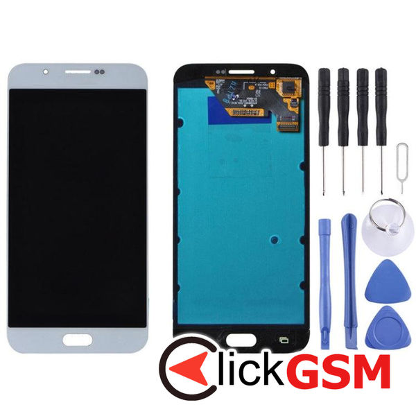 Piesa Display Cu Touchscreen Black Samsung Galaxy A8  4eoy