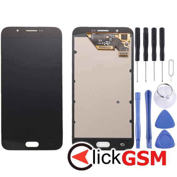 Piesa Display Cu Touchscreen Black Samsung Galaxy A8  4ep1