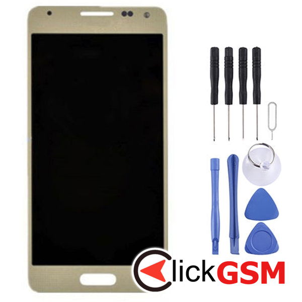 Piesa Display Cu Touchscreen Black Samsung Galaxy Alpha 4ev6