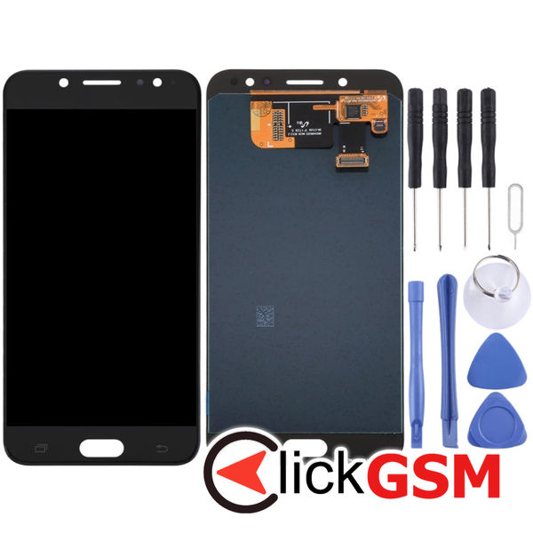 Piesa Piesa Display Cu Touchscreen Black Samsung Galaxy C8 4elf