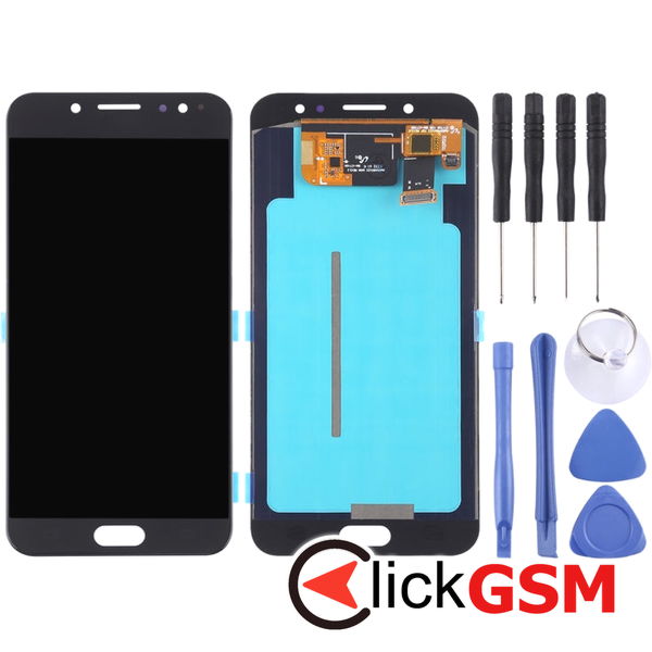 Piesa Piesa Display Cu Touchscreen Black Samsung Galaxy C8 4ero