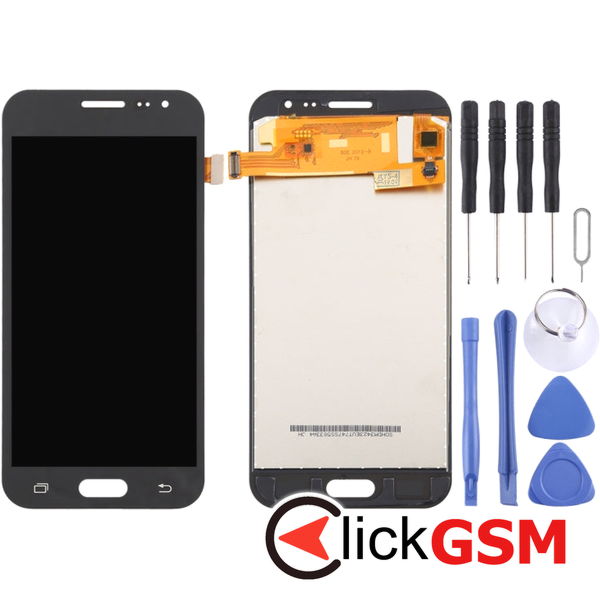 Piesa Piesa Display Cu Touchscreen Black Samsung Galaxy J2 4eup