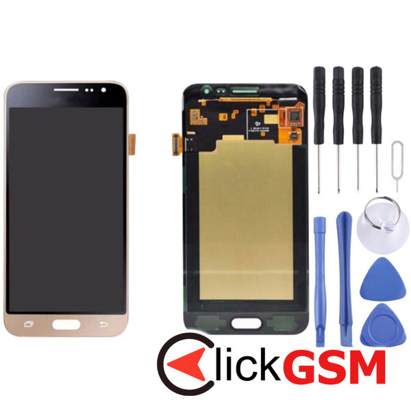 Piesa Display Cu Touchscreen Black Samsung Galaxy J3 2016 4ep7