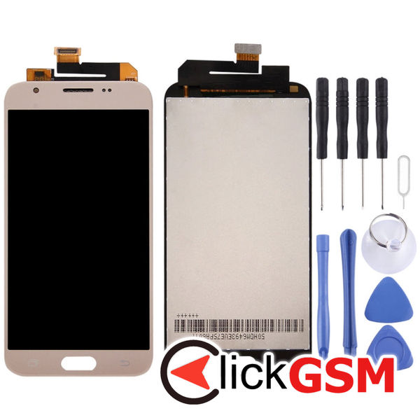 Piesa Display Cu Touchscreen Black Samsung Galaxy J3 Emerge 4et0