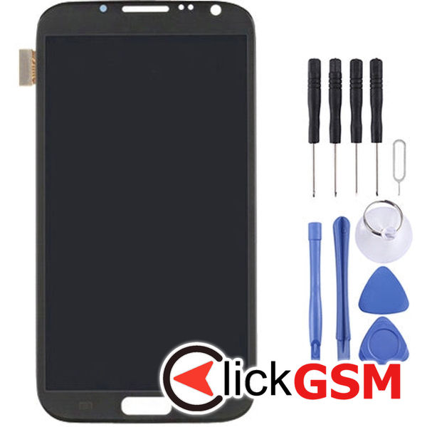 Piesa Display Cu Touchscreen Black Samsung Galaxy Note 2 4etb