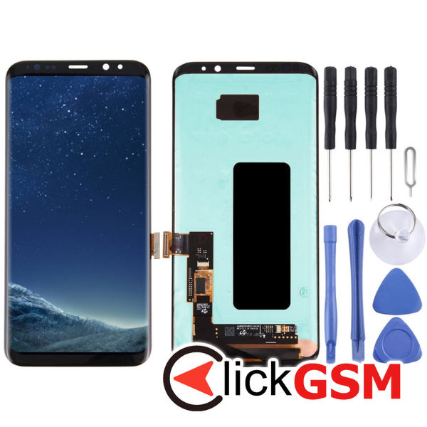 Piesa Display Cu Touchscreen Black Samsung Galaxy S8.plus 4emm