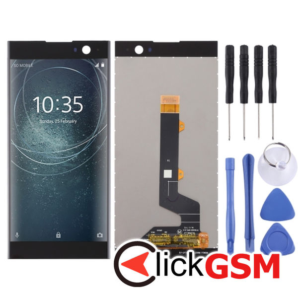 Piesa Piesa Display Cu Touchscreen Black Sony Xperia Xa2 2die