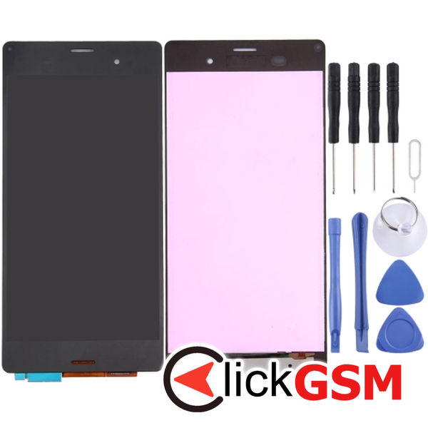 Piesa Piesa Display Cu Touchscreen Black Sony Xperia Z3 2135