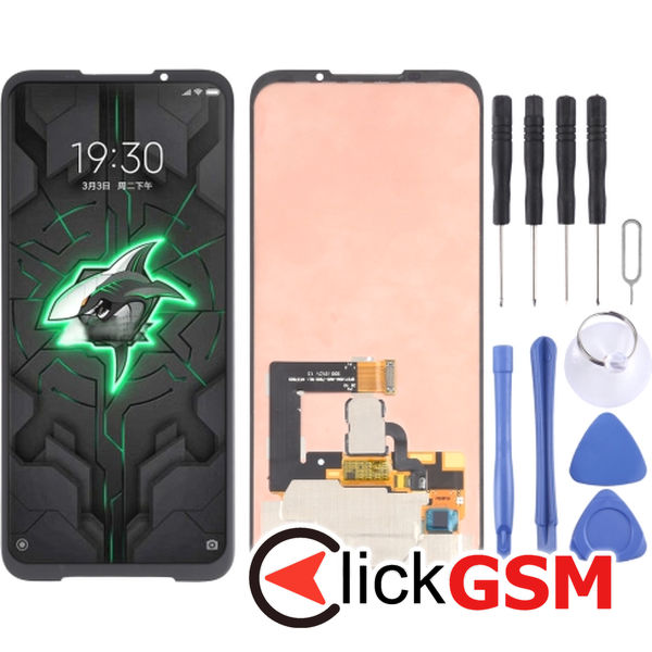 Piesa Display Cu Touchscreen Black Xiaomi Black Shark 3 Pro 4p1y