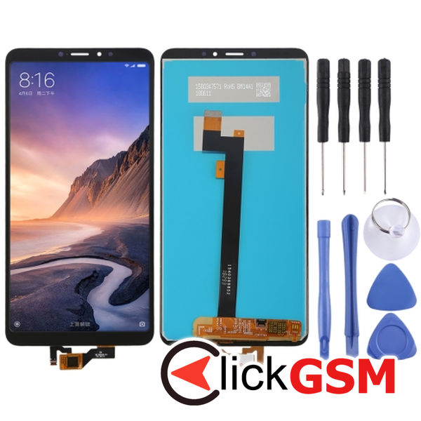 Piesa Display Cu Touchscreen Black Xiaomi Mi Max 3 25lp