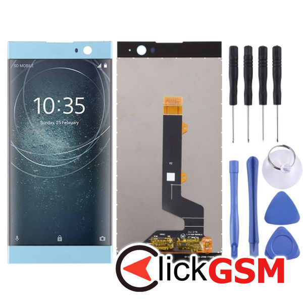 Piesa Piesa Display Cu Touchscreen Blue Sony Xperia Xa2 4ot2