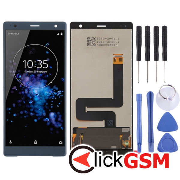 Piesa Display Cu Touchscreen Blue Sony Xperia Xz2 20i2