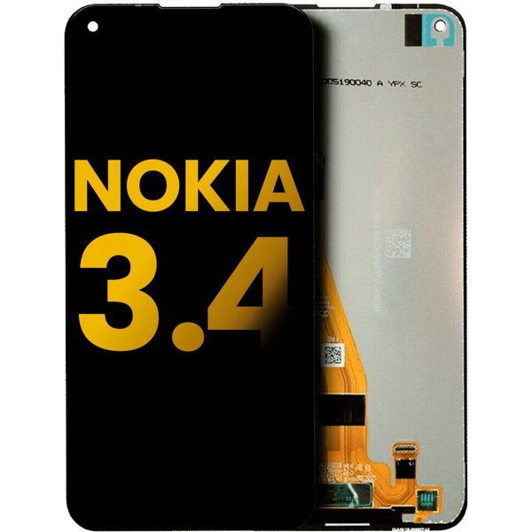 Nokia 3.4 · LCD Assembly Without Frame For Nokia 3.4 (Refurbished) (All Colors)