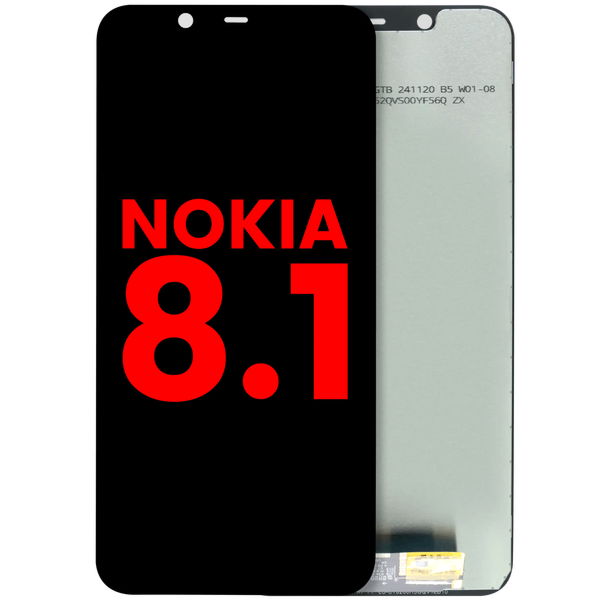 Nokia 8.1 · LCD Assembly without Frame For Nokia 8.1 (Aftermarket Plus)