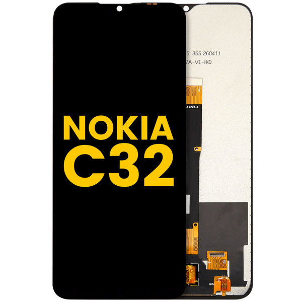Nokia C32 · LCD Assembly without Frame For Nokia C32 (Refurbished)