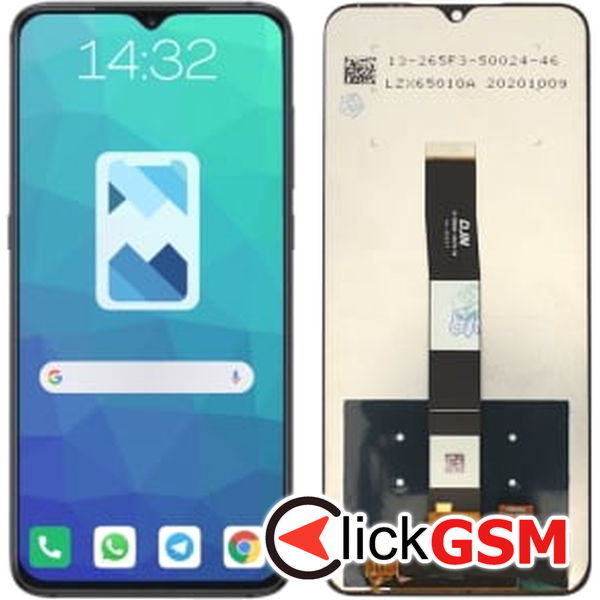 Piesa Display Cu Touchscreen Fara Rama Xiaomi Redmi 9a 2dcx