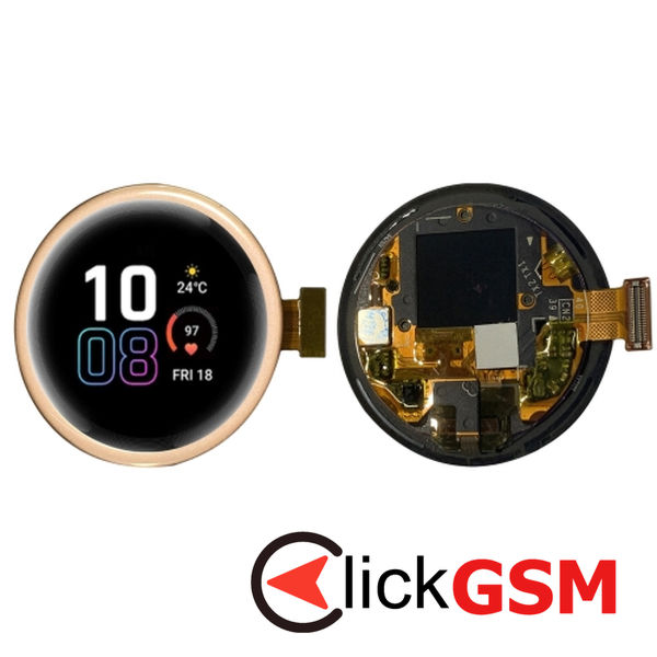 Piesa Piesa Display Cu Touchscreen Gold Honor Watch 2 42mm 2ta7