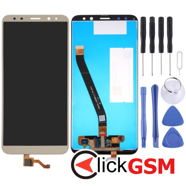 Piesa Display Cu Touchscreen Gold Huawei Mate 10 Lite 4nbi