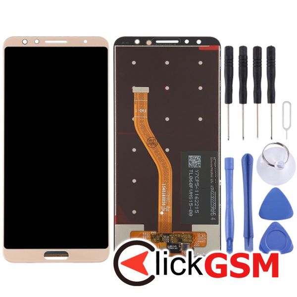 Piesa Display Cu Touchscreen Gold Huawei Nova 2s 4nds