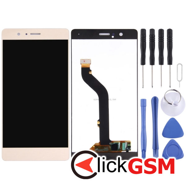 Piesa Display Cu Touchscreen Gold Huawei P9 Lite 49e8