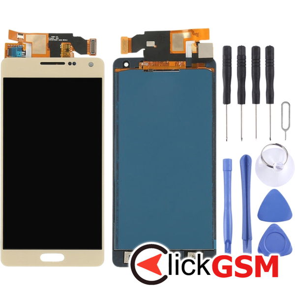 Piesa Display Cu Touchscreen Gold Samsung Galaxy A5 4o34