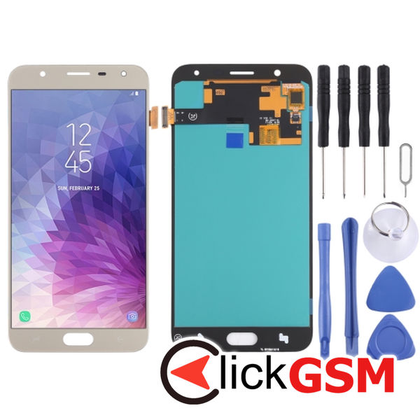 Piesa Display Cu Touchscreen Gold Samsung Galaxy J4 2018 4f16