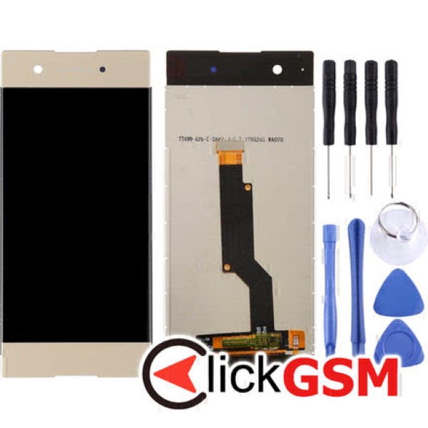 Piesa Display Cu Touchscreen Gold Sony Xperia Xa1 214h