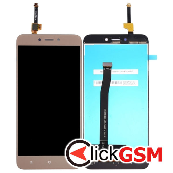 Piesa Display Cu Touchscreen Gold Xiaomi Redmi 4x 4p59