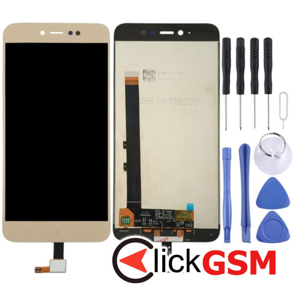 Piesa Display Cu Touchscreen Gold Xiaomi Redmi Note 5a Prime 4p81