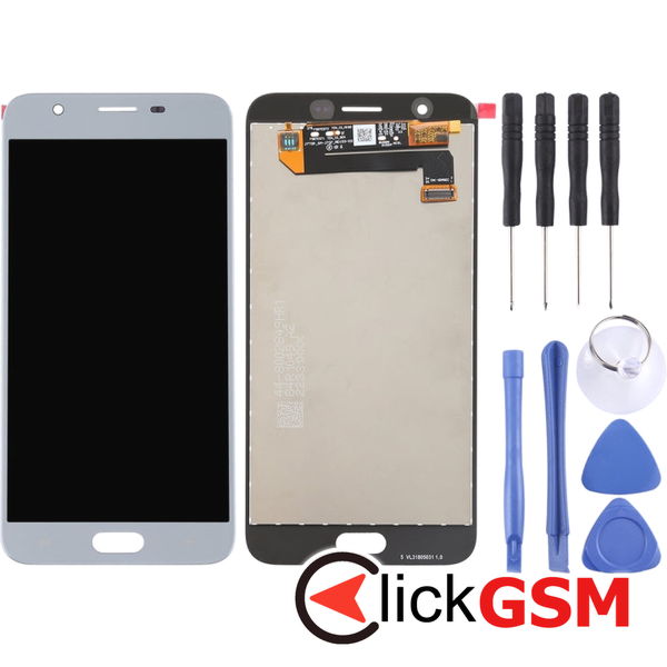 Piesa Display Cu Touchscreen Grey Samsung Galaxy J7 Duo 2018 4et6