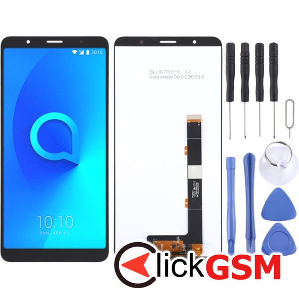 Piesa Piesa Display Cu Touchscreen Negru Alcatel 3c 2019 24d0