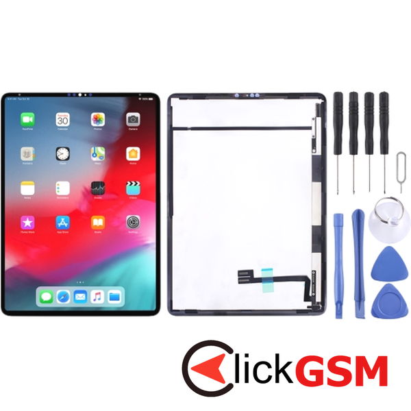 Piesa Display Cu Touchscreen Negru Apple Ipad Pro 12.9 2018 2ajq